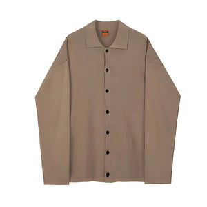 The Elliot Loose Fit Button Front Shirt
