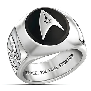 The Hadrian Silver Star Ring