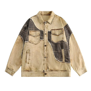 The Isidore Oversized Patchwork Jacket