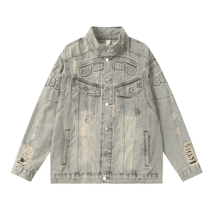 The Leon Embroidered Oversized Jacket
