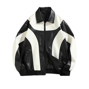 The Edric Faux Leather Jacket
