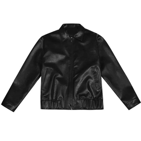 The Corey Faux Leather Moto Jacket