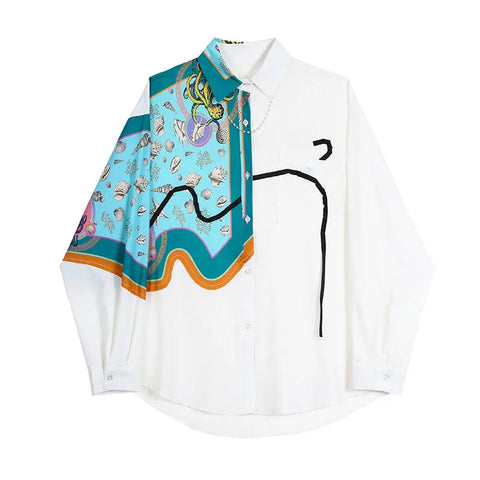 The Miko Long Sleeve Loose Fit Shirt