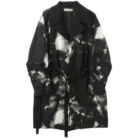 The Ashton Strapped Utility Trench Coat