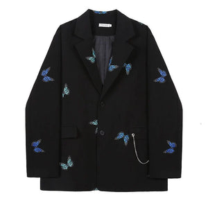 The Blue Butterfly Loose Fit Blazer