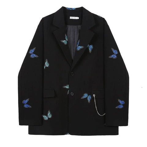 The Blue Butterfly Loose Fit Blazer