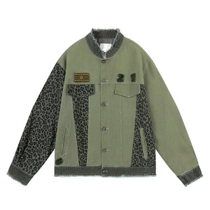 The Langford Oversized Patchwork Jacket