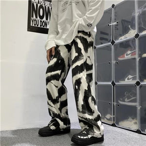 The Kaleido Loose Fit Casual Pants