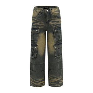The Leander Loose Fit Cargo Jeans