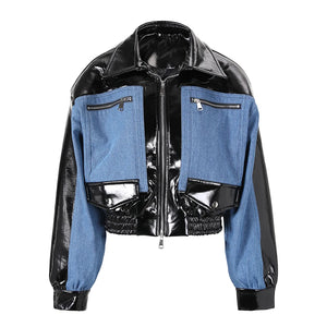 The Hardian Leather Patchwork Jacket