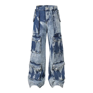 The Severin Loose Fit Denim Pants