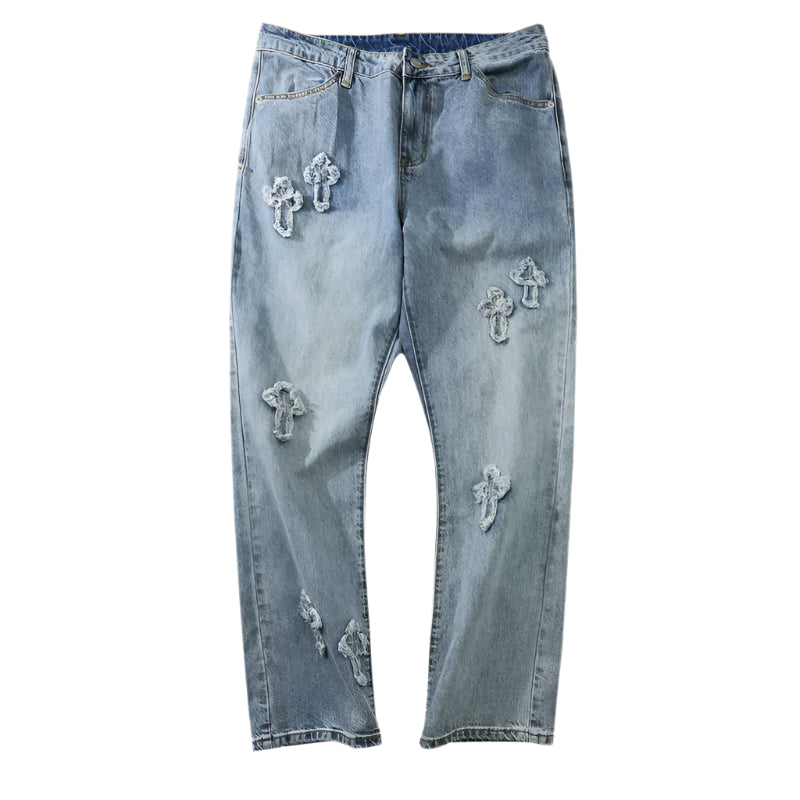 The Amadeus Loose Fit Distressed Jeans