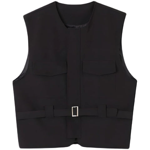 The Giroud Belted Vest