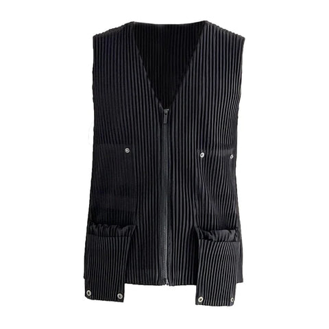 The Fiore Pleated Utility Vest