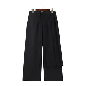 The Eryx Layered Pleated Loose Fit Pants