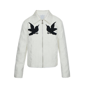 The Sebastien Jacquard Zip Jacket