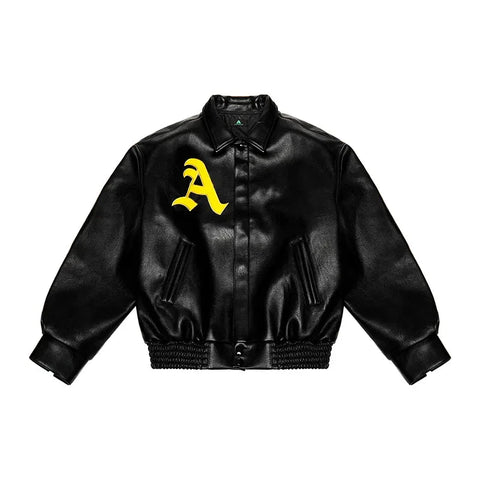 The Vagabond Leather Cropped Jacket