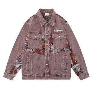 The Leif Oversized Patchwork Jacket