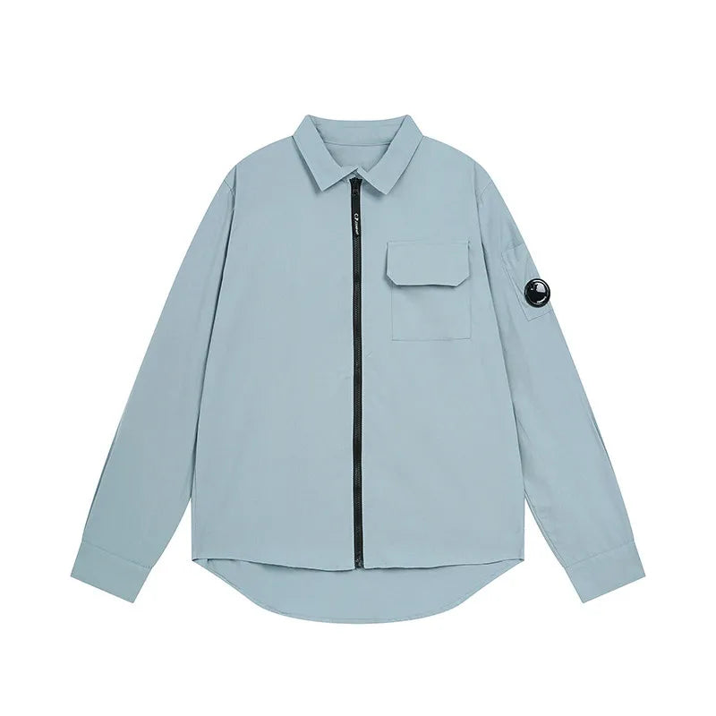 The Lysandor Long Sleeve Zip Shirt