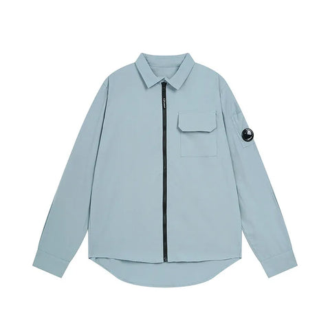 The Lysandor Long Sleeve Zip Shirt