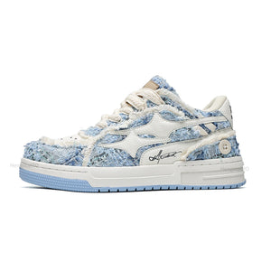 The Onyx Distressed Sneakers