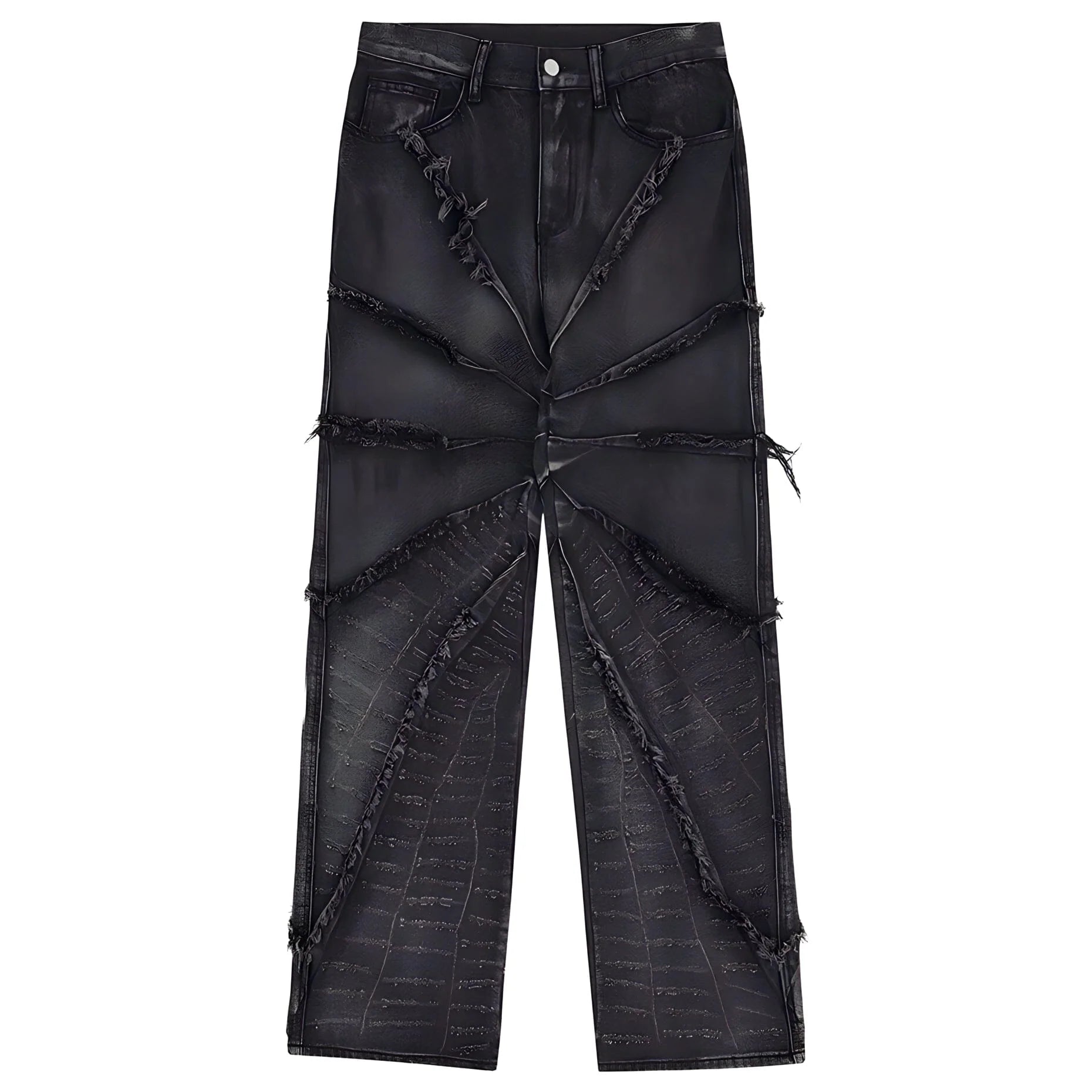 The Ivo Loose Fit Distressed Denim Jeans
